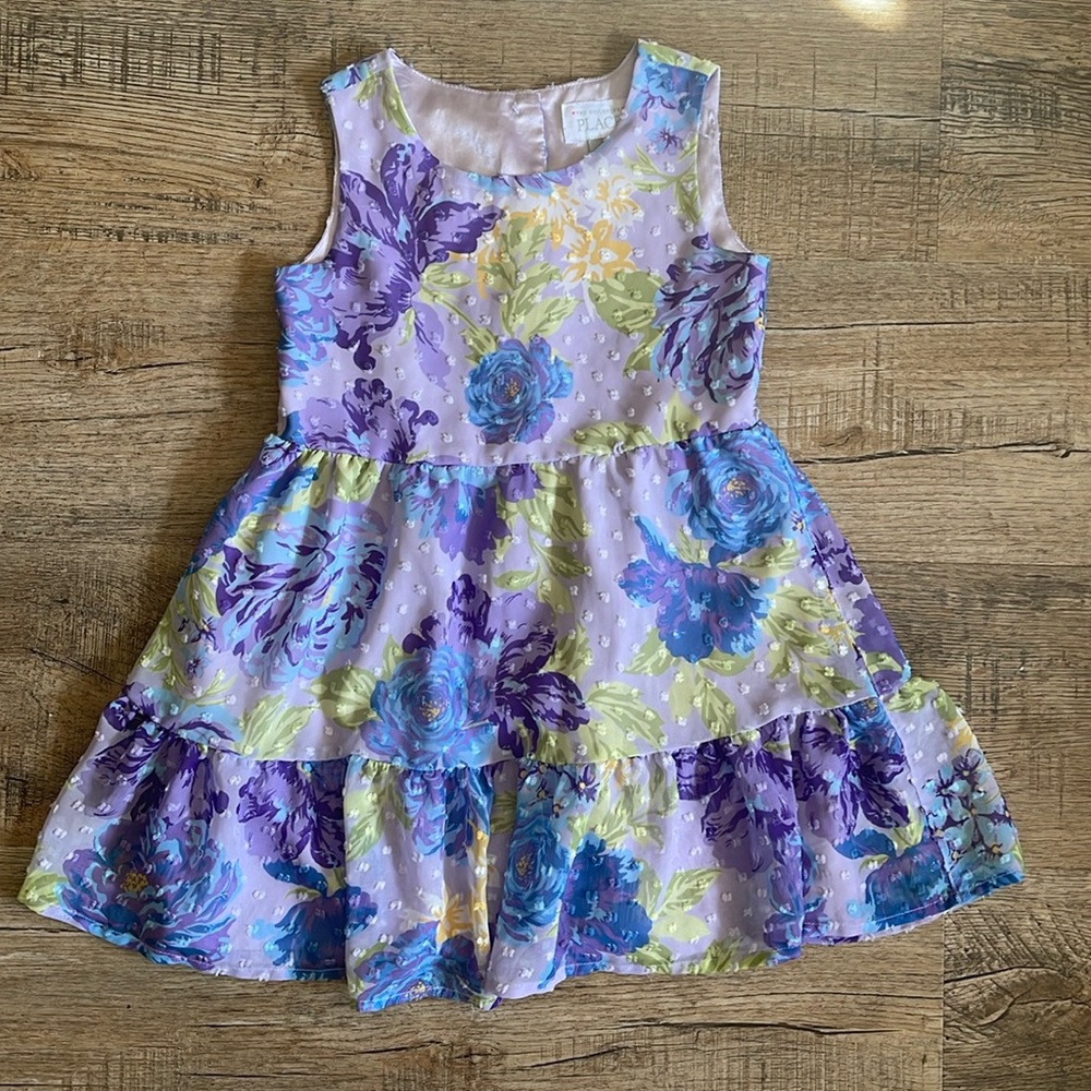 4t girls Easter floral dress